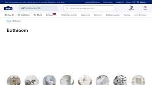Lowe's - Bathroom Essentials