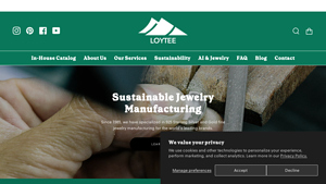 Loytee - Custom 925 Sterling Silver & Gold Jewelry