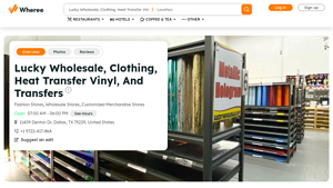 Lucky Wholesale - Heat Transfer Vinyl