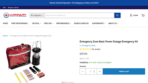 Luminary Global - Emergency Zone Basic Power Outage Kit