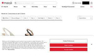 Macy's - J Renee Shoes Sale