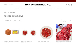 Mad Butcher Meat Co. - Bulk Meat Products