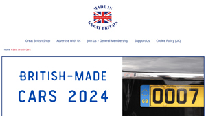 British Cars - Mini Clubman, Nissan Qashqai, Vauxhall Vivaro