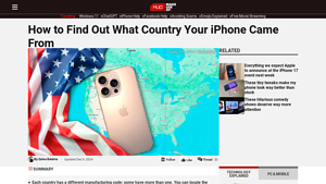 Apple - iPhone Manufacturing Codes
