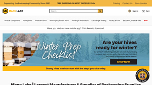 Mann Lake - Beekeeping Supplies