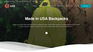 Manufactured - Custom Backpacks