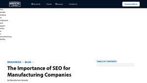Manufacture Nevada - Smart SEO Solutions