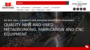 Manufacture Solutions - Used Machinery
