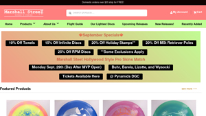 Marshall Street Disc Golf - Featured Discs and Accessories
