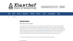 Masthof Press - Wholesale Children's Books and Genealogy Charts