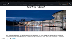 McLaren - Key Models