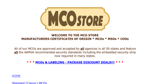 MCO Store - Certificates of Origin Solutions