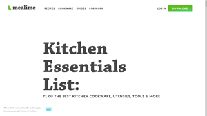 Mealime - Chef's Knife Recommendations