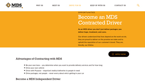 Medical Delivery Services - Contracted Driver Opportunities