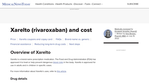 Xarelto - Key Product