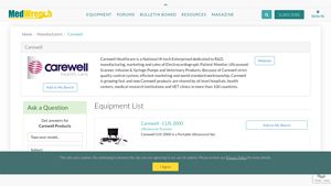 Carewell Healthcare - Electrocardiographs & Patient Monitors