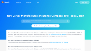 New Jersey Manufacturers Insurance Company - NJM 401(K) Retirement Plan