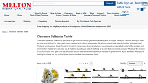 Melton Tackle - Clearance Saltwater Gear