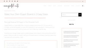 Memyself Donuts - DIY Prayer Board