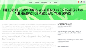 Meowmade Crafts - Fabric & Yarn Alternatives