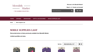 Meredith Market - Discounted Alumnae Reunion T-Shirts