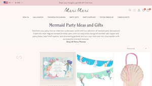 Merimeri - Mermaid Party Supplies