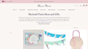 Merimeri - Mermaid Party Supplies
