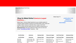 Metals Depot - Industrial Metals