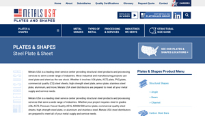 Metals USA - Steel Plate and Sheet Products
