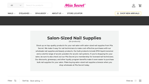 Mia Secret - Salon-Sized Nail Supplies