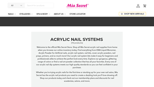 Mia Secret - Acrylic Nail Systems