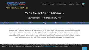 Midwest Steel & Aluminum - Key Metal Products