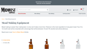 Midwest Supplies - Mead Making Supplies
