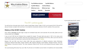 Militaria Deal - WW2 M1 Carbine