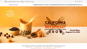 Milk Tea Factory - Organic Teas & Fruit Pulp