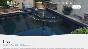 Mill Bergen Pools - Pool Chemicals and Accessories