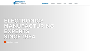 Milwaukee Electronics - PCB Assembly & Manufacturing Services