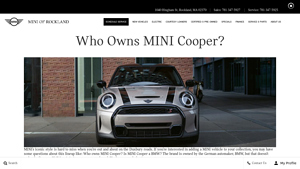 MINI Cooper - Key Models