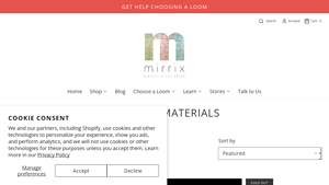Mirrix Looms - Bockens Seine Twine Bobbins