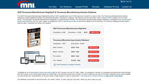 MNI - Tennessee Manufacturers Database