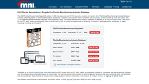 MNI - Florida Manufacturers Database