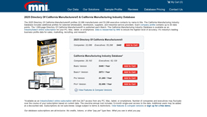 California Manufacturers Directory - 2025 Profiles & Contacts