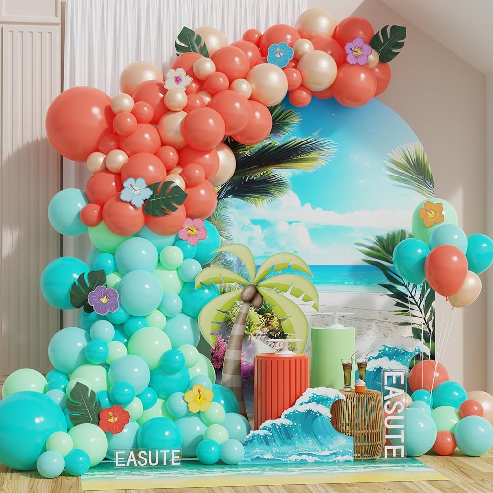 A stock image illustrating moana party supplies concepts
