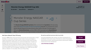 Monster Energy - NASCAR Cup Series