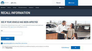 Mopar - Recall Search Service