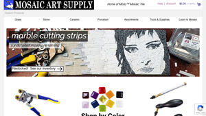 Mosaic Art Supply - Mosaic Tiles & Stained Glass