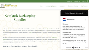 Mountain Sweet Honey - Starter Beekeeping Supplies Kit