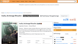 Inalla, Archmage Ritualist - Legendary Human Wizard