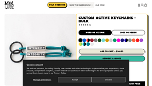 MudLOVE - Custom Active Keychains