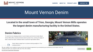 Mount Vernon Mills - Diverse Denim Fabrics